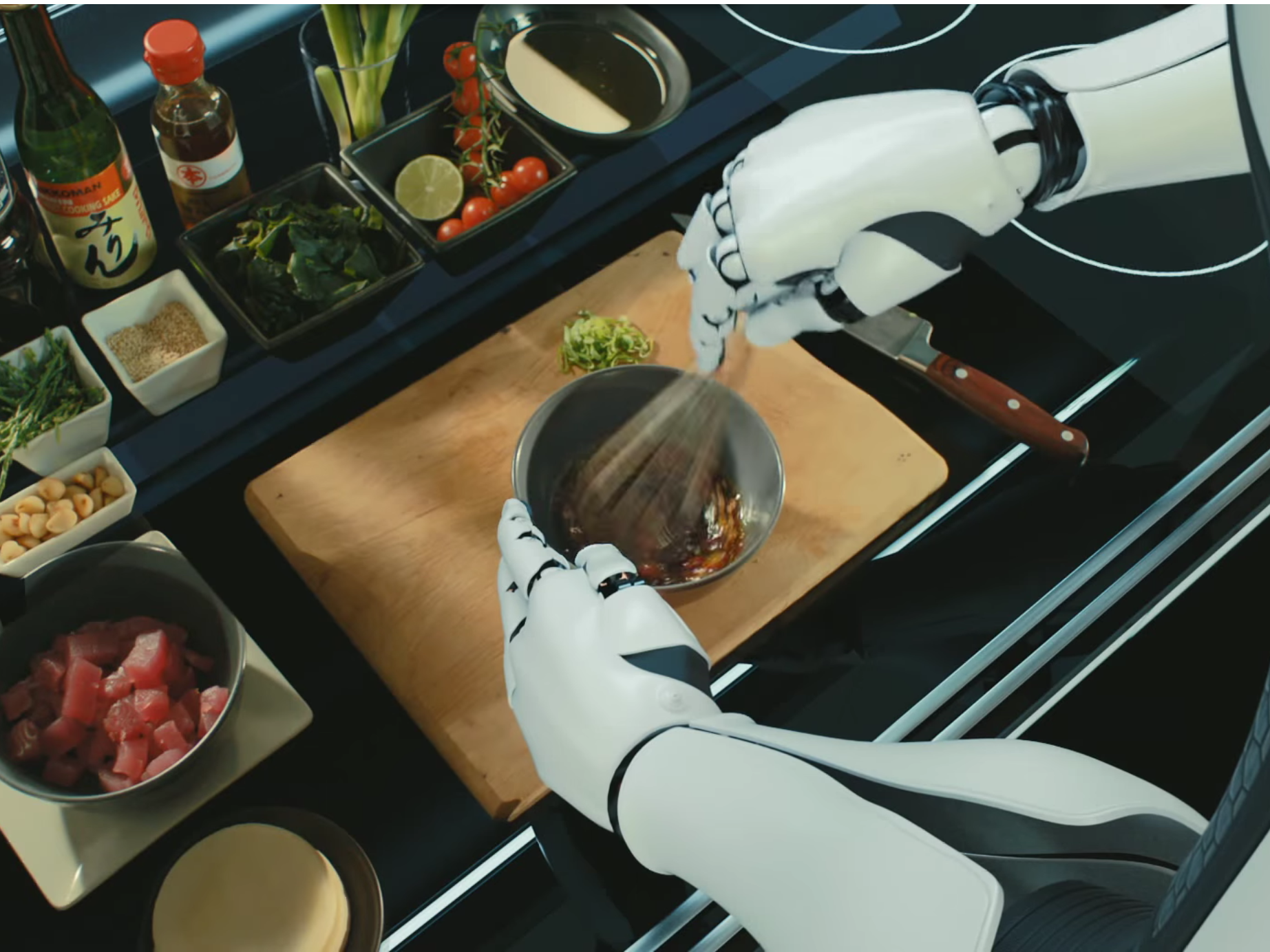 IL ROBOT CHEF CHE TI PREPARA LA CENA – Moley Robotics