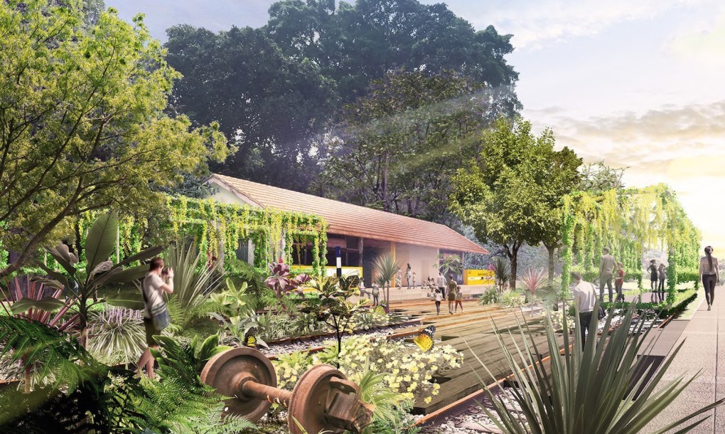 Singapore trasforma rete ferroviaria abbandonata in parco naturale di 24 km